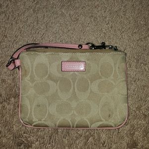 Coach wristlet